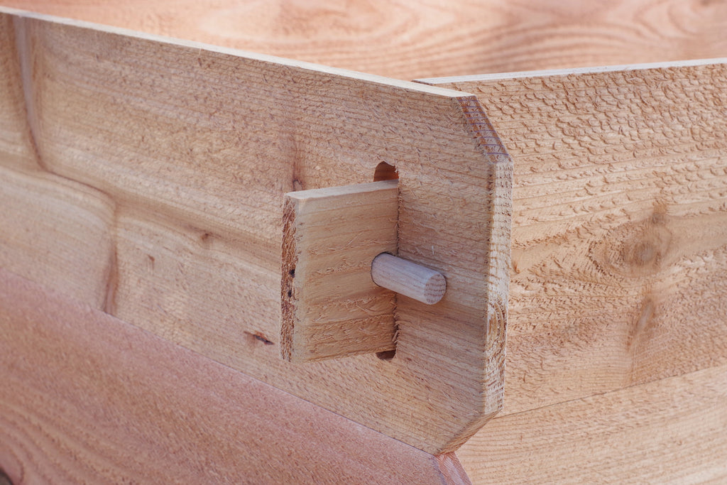 Raised Garden Bed Kit Double Deep (Two 2x4) Select Cedar
