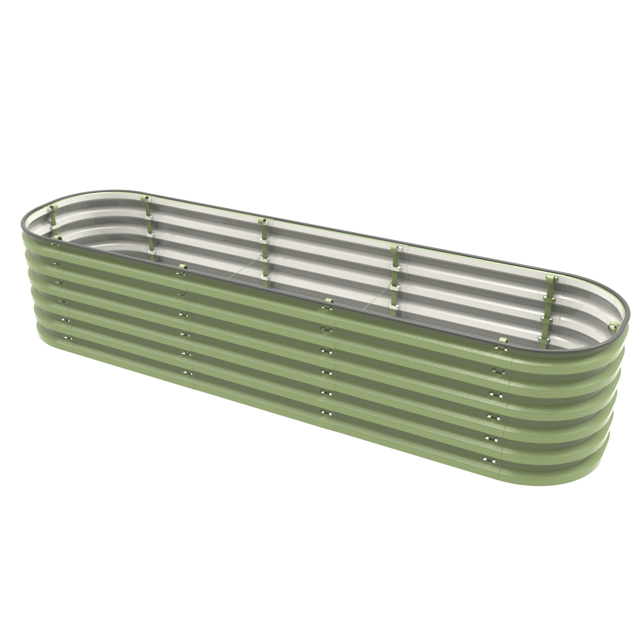 "No Tools Needed" Premium Metal Raised Garden Bed Kit