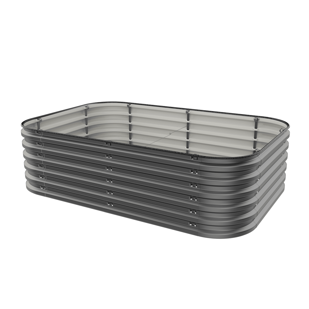"No Tools Needed" Premium Metal Raised Garden Bed Kit