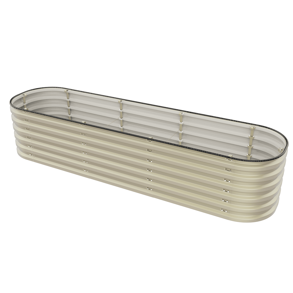 "No Tools Needed" Premium Metal Raised Garden Bed Kit