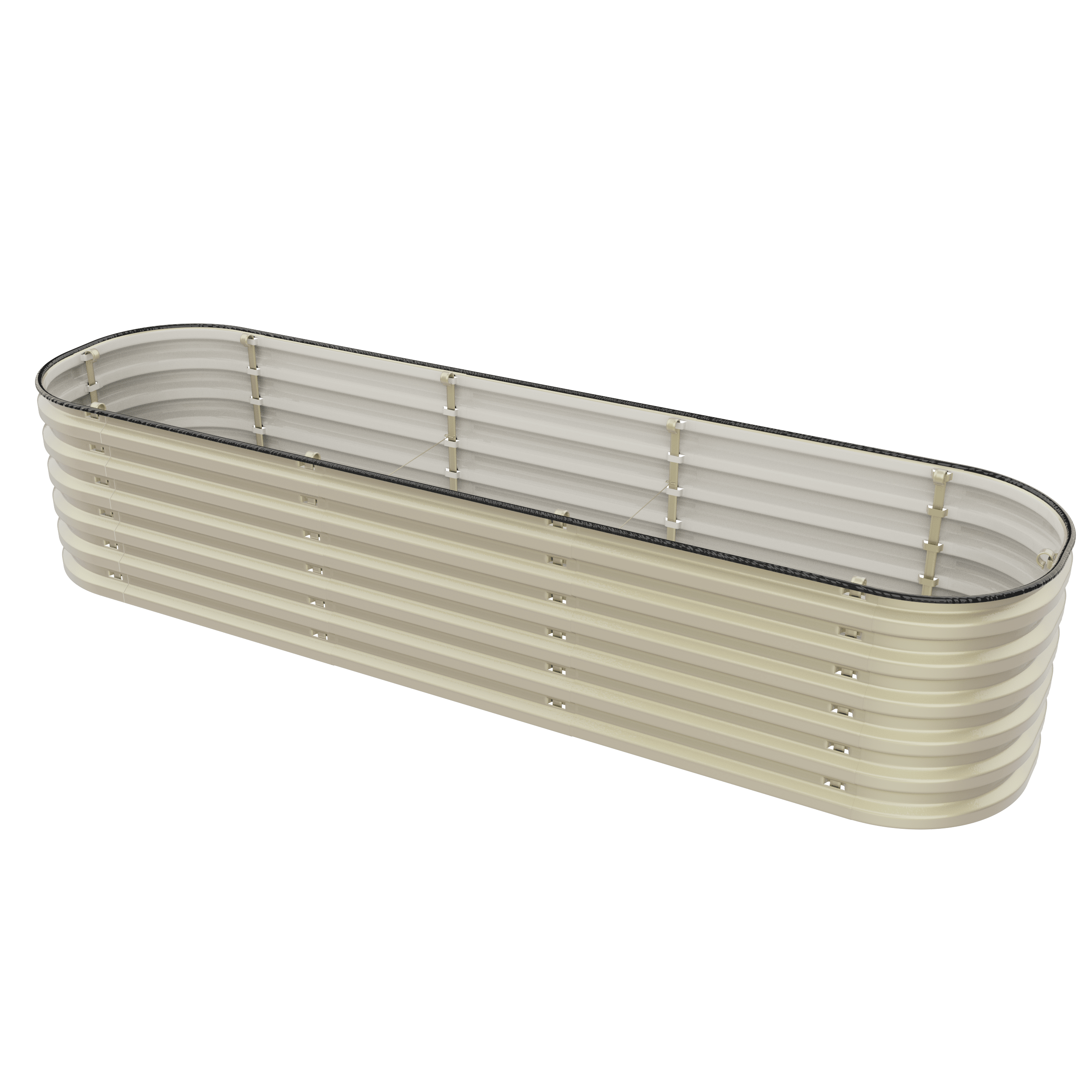"No Tools Needed" Premium Metal Raised Garden Bed Kit