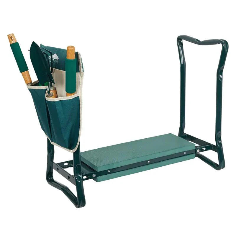 Comfort Gardener Kneeler Ergonomic Foldable Garden Stool For Knees And Back