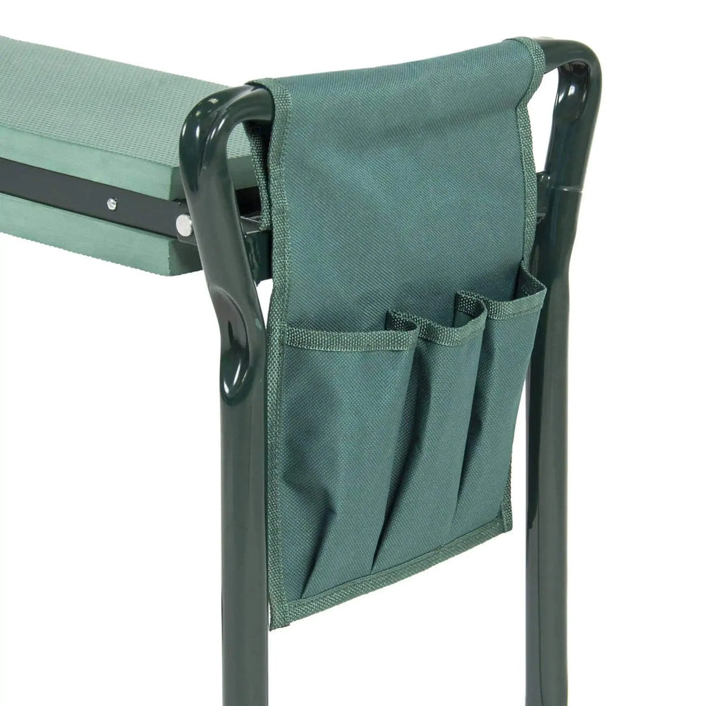 Comfort Gardener Kneeler Ergonomic Foldable Garden Stool For Knees And Back