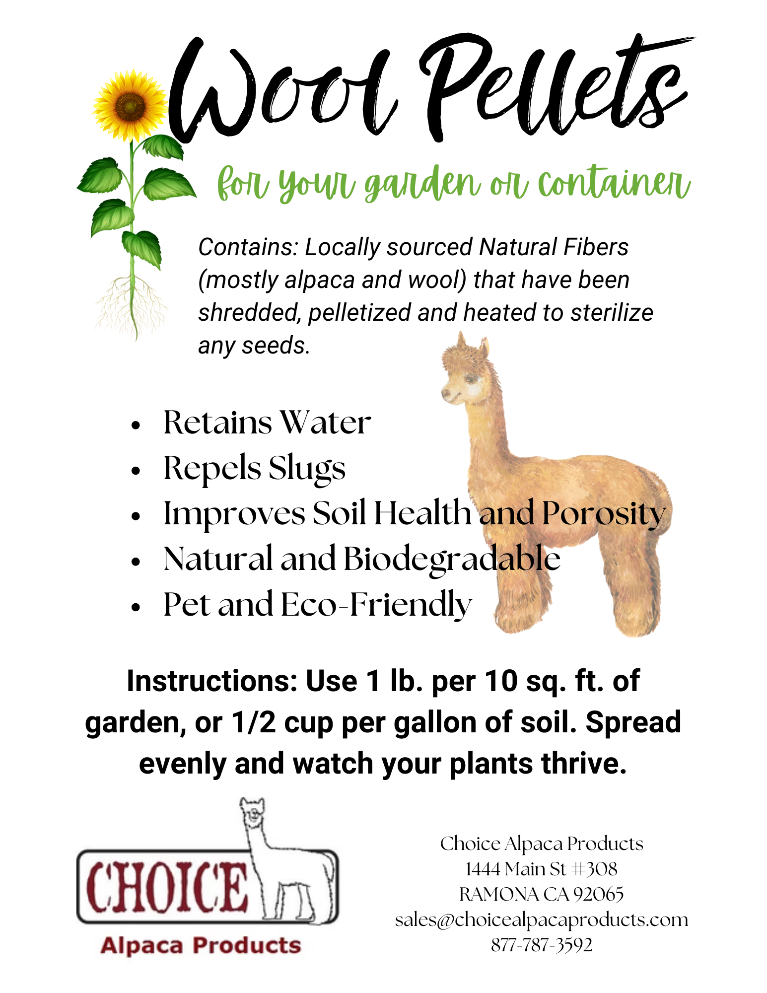 PacaGrow Potting Soil Enhancment